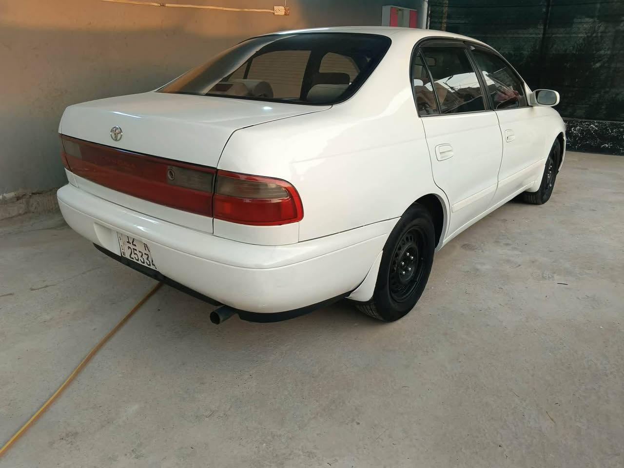 للبيع فرخ بطة موديل93.
رقم نينوى نكليزي شرط التحويل مكينه وكير شرط. 
تبريد + تدفئة شغال طخم وره وكدام + طخم تاير. جديدوايرمنيه كلا شغاله الأستفسار (***********):(***********). عنوان موصل سايدين حمورابي مقابل. مدخل سومر .
