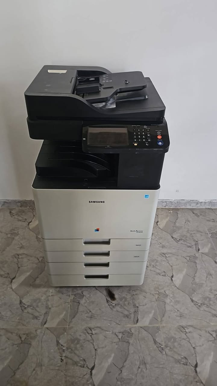 للبيع ٤٠ طابعة samsung multixpress x3280nr  البيع شلععععع
لأهل المصلحة تجهز ١٥ طابعة والباقيات احتياط يصيرن وللعلم جميع قطعها موجودة في الصين بفلس ونص 
٢٨ نسخة في الدقيقة الملون 
تطبع حتى A3
اربع كاسيتات 
توجد بعض الطابعات فيها كابسة 
البيع شلع وبسعر مناسب 
يتوفر ٢٠ سيت احبار حاليآ سعر السيت ٩٠ دولار 
يتوفر شرائح سعر الشريحة ٣ دولار 
مكاني تكريت 
***********
