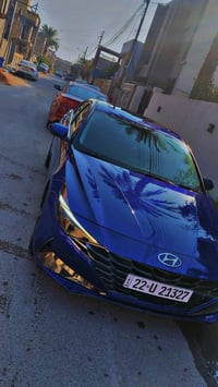 ((للبيع فقط بدون مراوس)) هيونداي النترا2024 لمتدد  لون ازرق جويتي  ) ف...