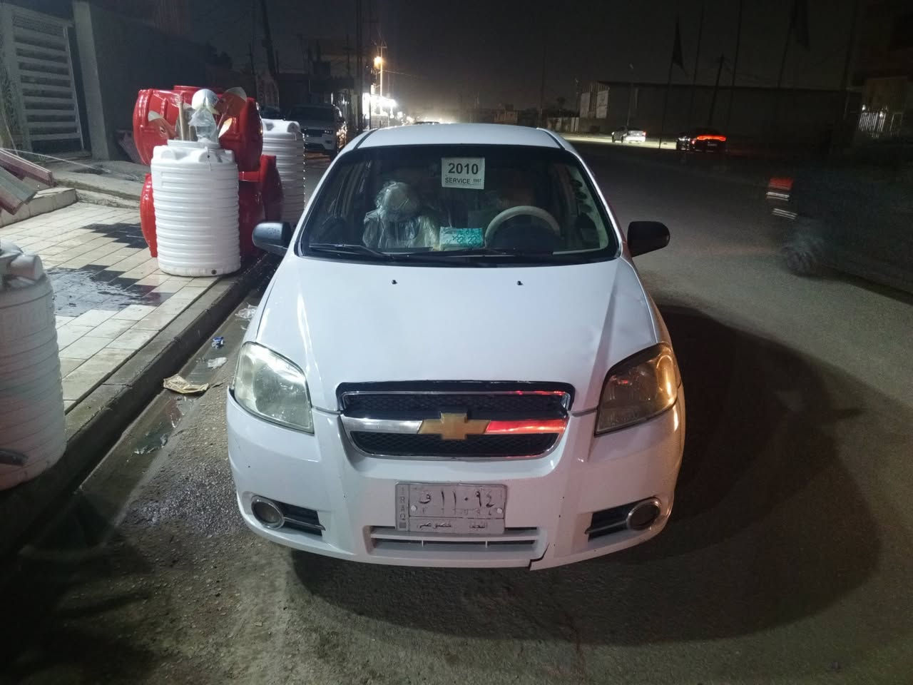 سلام عليكم 
افيو موديل ٢٠١٠
رقم نجف 
تبريد شغال تخم تاير جواهه 
حداديه نص عمر كير ومكينه مكفولات 
بيهه تبديل قطعه وحده اجملغ صوب الصدر 
وبيه بارات قليلت العلم سونار موجود واذ تريد تفحص مره ثاني شي راجعلك التواصل ***********
سعره 59وبيه مجال
