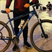 بايسكل  ريد تراك 1 نضافه 95 ‎%‎ حجم29 ماركه معروفه وكاله شركه تيزاب من...