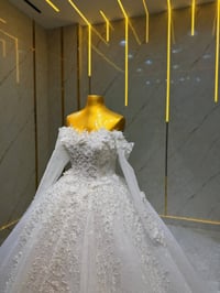 فستان خيالي • تطريز ناعم • رقة