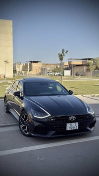 سوناتا ان لاين 2023 رقم بغداد حره  الحادث طخة بالبنيد فقط ونصبغ  الباق...