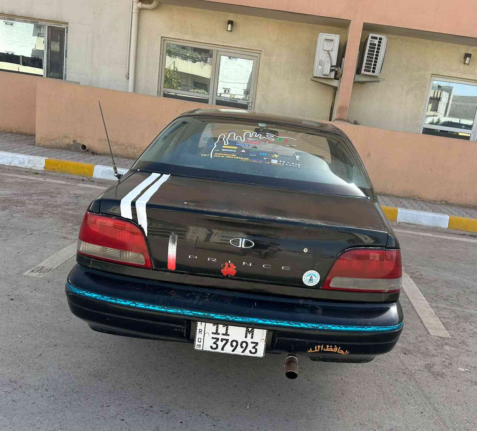 السلام عليكم برنس فراشه موديل 96 رقم بغداد بسمي تحويل ثاني يوم تخم تاير كير ومكينه مكفولات جام كهربائي سنويه لل 32 السعر 29 وبيها مجال قليل مكان السياره بغداد قرب مجمع بسمايه 
‭0773 173 2790
