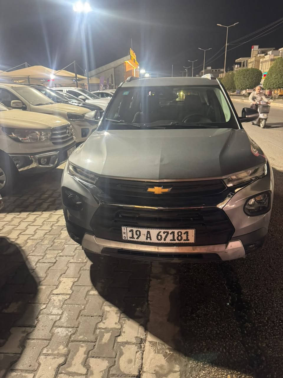 شوفرليت تريل بلايزر LT 2023
رقم كربلاء تحويل مباشر 
عداد المسافه : 13 الف mill
حجم المحرك : 3 سلندر 1300 تيربو 
الضرر : دعاميه اماميه بدون دواخل 
مكفوله من الصبغ والتبديل 
المواصفات LT المعروفه ..
مكانها كربلاء 
***********

السعر 139 ورقه
