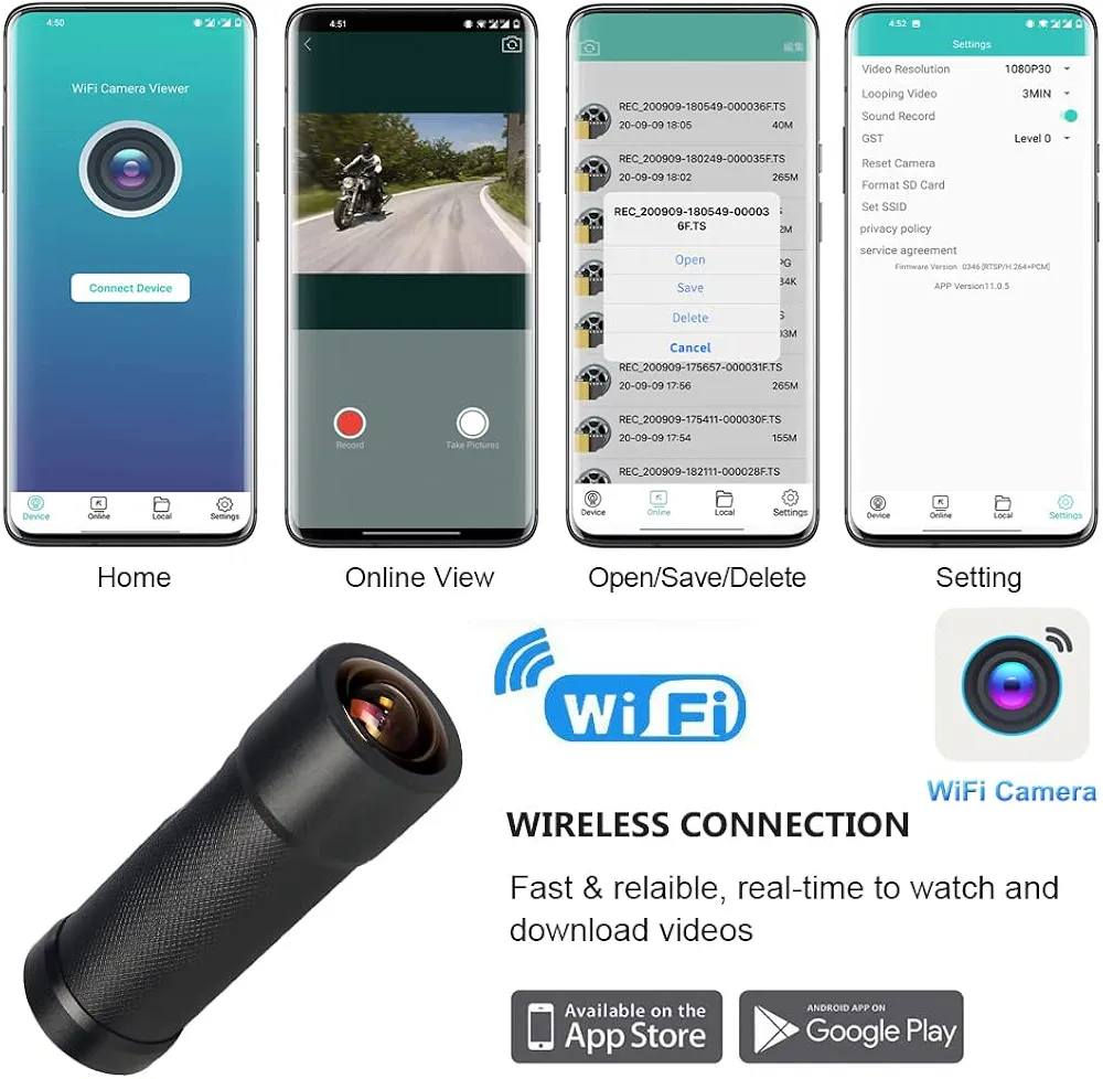 كاميرا VSYSTO WiFi للخوذة للدراجات النارية، مع جهاز تحكم عن بعد، ودقة 4k، ومقاومة للماء، ونطاق ديناميكي واسع للغاية بزاوية 170 درجة، ورؤية ليلية فائقة الاتساع، وعدسة SONYIMX335، وكاميرا محمولة للدراجات الهوائية، وكاميرا تسجيل متواصل، ومستشعر


**إذا كنت صاحب هذا الإعلان وتريد حذفه لأي سبب، رجاءا أرسل رسالة إلى الدعم الفني**