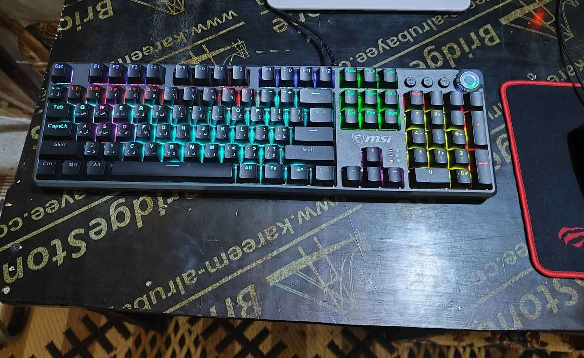 للبيع كيبورد وماوس من ماركه msi
مفاتيح ميكانيكية للألعاب من نوع MSI Forge GK310 تتميز 
العنوان البصره استفسار خاص البصرة, العراق


**إذا كنت صاحب هذا الإعلان وتريد حذفه لأي سبب، رجاءا أرسل رسالة إلى الدعم الفني**