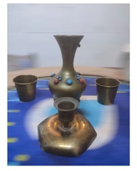 مزهريه • فناجين نحاس • ٥ قطع