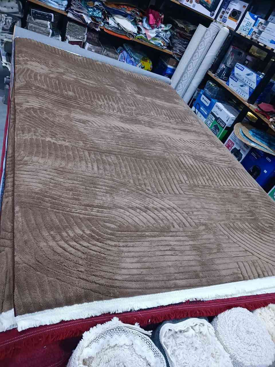 عرض خاص 
السعر فقط / ٤٠,٠٠٠  الف دينار 
موكيت بوهيمي ظهر كابوي 
قياس / 3,40 * 2,40  متر 
للاستفسار مراسلة الصفحة أو الاتصال على الرقم الموضح 
توصيل داخل خانقين  ٢،٠٠٠  الف دينار 
توصيل داخل ديالى ٣،٠٠٠  الف دينار 
توصيل محافظات  ٥،٠٠٠ الف دينار 
للاستفسار مراسلة الصفحة أو الاتصال على الرقم   / ***********
العنوان / خانقين - دارة كونارة
