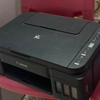 طابعه كانون ملون حبرها حقن السعر 50 الف مكاني الامين الثانيه 077059337...