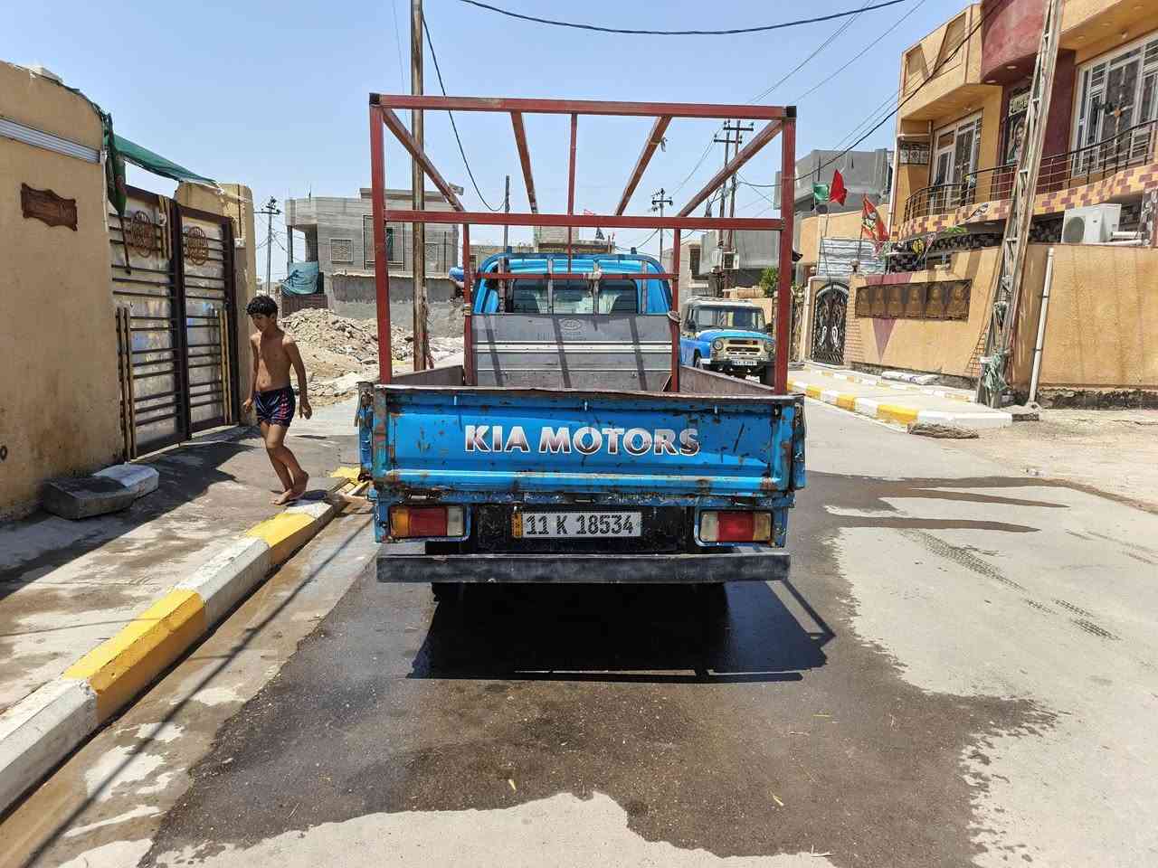 كيا بنكو للبيع 
موديل٩٦
رقم بغداد نكليزي
سياره مكفولة محرك كير وشاصي فطر إصبع ملحوم

47ورقه بيها مجال حك الجيه
واسط الصويرة 
للتواصل•***********
