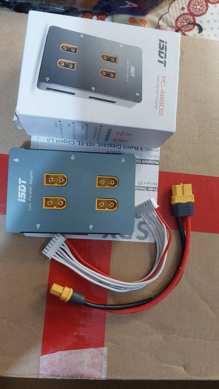 لوحة شحن متوازية لايبو PC-4860S من اي اس دي تي، شاحن بطارية 1-8S XT60، لوحة توازن لبطاريات الليثيوم التي تعمل بجهاز تحكم عن بعد، رمادي، 88 × 58 × 20 ملم
لوحة شحن متوازية لايبو PC-4860S من اي اس دي تي، شاحن بطارية 1-8S XT60، لوحة توازن لبطاريات الليثيوم التي تعمل بجهاز تحكم عن بعد، رمادي، 88 × 58 × 20 ملم
.... السعر 30 مع التوصيل...


**إذا كنت صاحب هذا الإعلان وتريد حذفه لأي سبب، رجاءا أرسل رسالة إلى الدعم الفني**