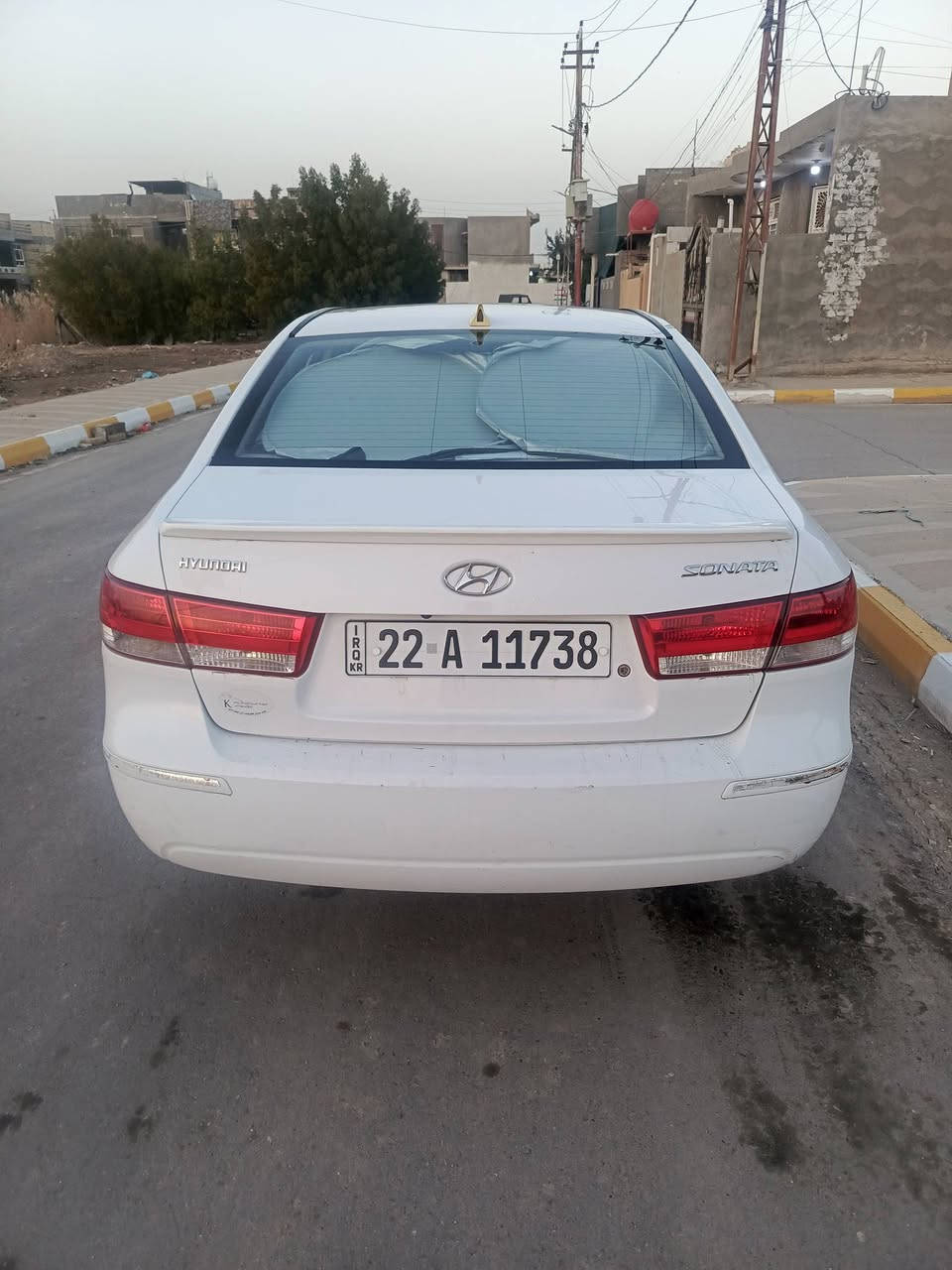 السلام عليكم سوناتا 2009مكينة 2000كير مكينة مكفولات حدادية جديدةسونار بيها تريد وكالة تريد تحويل 118$وبيها مجال اتصل *********** مكان السيارة واسط قضاء الصويرة
