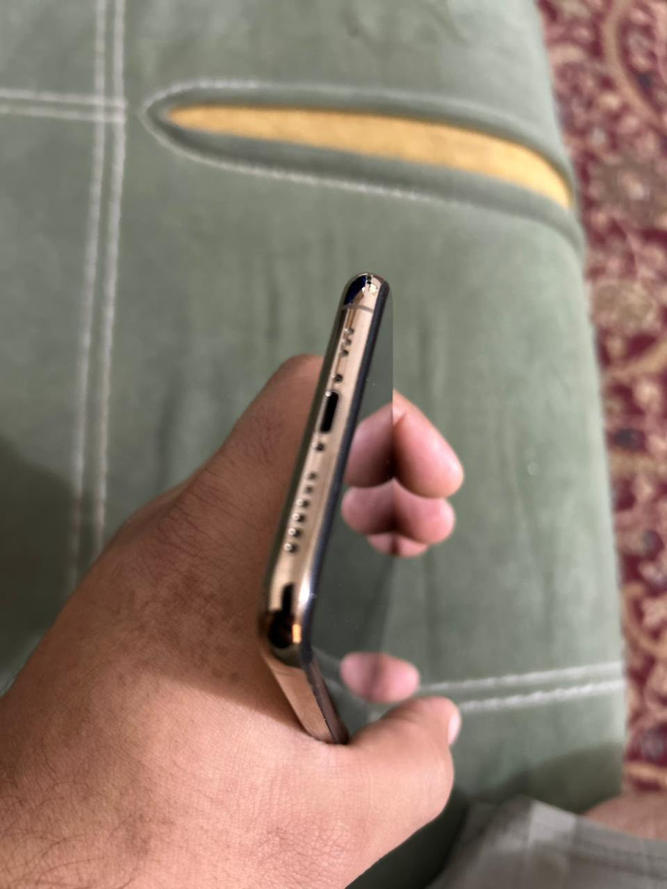 سلام عليكم
للبيع ايفون xs فقط مو ماكس انتبهو النظافه 90‎%‎ كلش نظيف الجهاز مبيدل بطارية فقط كله بلادي وكلشي بي شغال ذاكرة 256 السعر 190 عنواني الدورة 
***********
