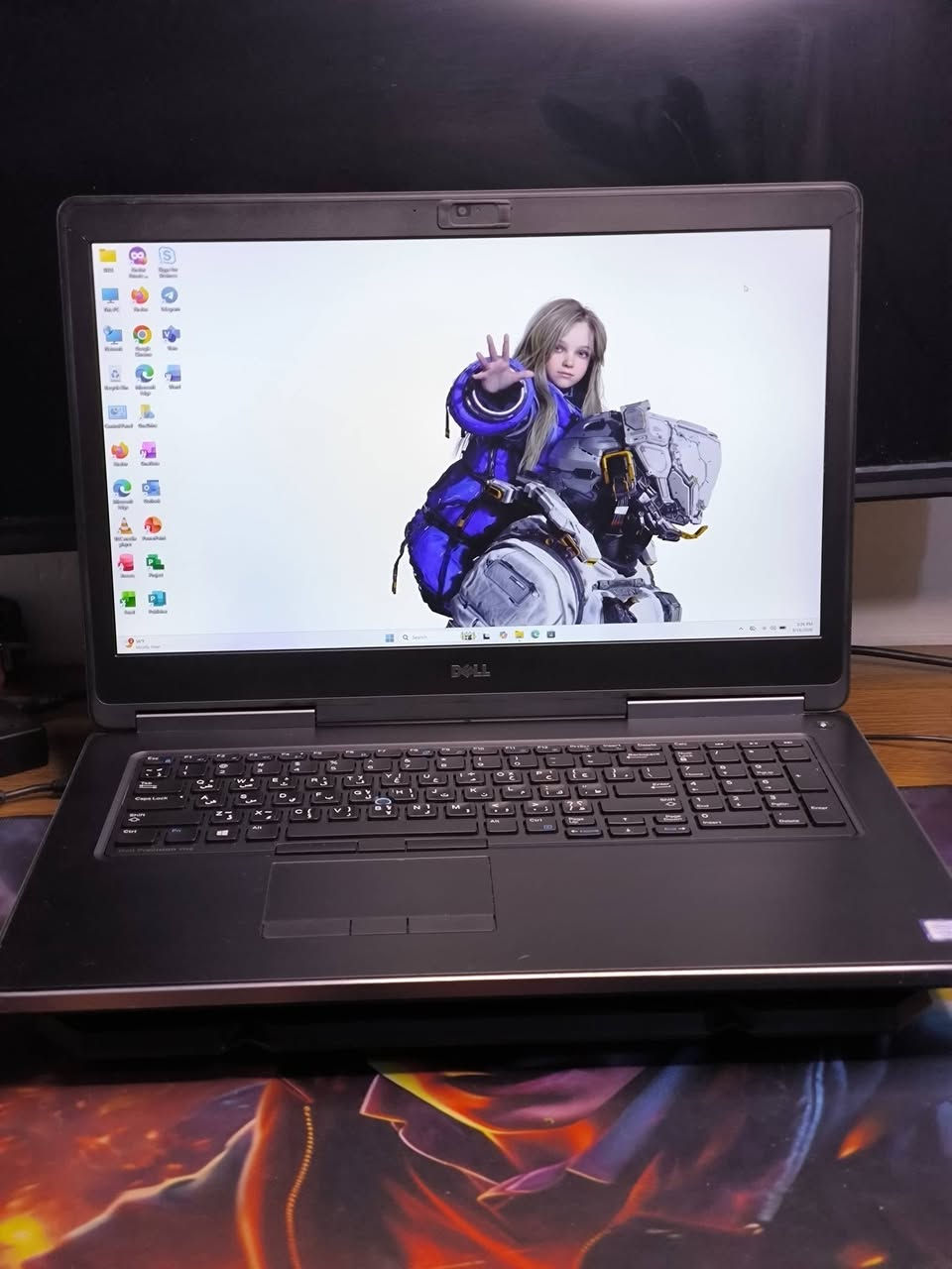 دائما توصلني طلبات عليه هذا الموديل
رجع توفر من جديد فئة الوورك ستيشن حجم 17 

س:: تعرفوني صريح مع زبائني ودائما انصحكم بالي يخدمكم مرات يسألوني تنصح بي للطلاب الجامعيين ؟

✅️ عزيزي انت هذا يفضل ان يكون بمكان ثابت لان شاشته كبيرة وحقيبته ضخمه تكون ووزنه عالي فمانصح بي ابدا تاخذه كطالب جامعه للتنقل ✈️
تاخذ وورك ستيشن فئات اقل وزنا واكثر حداثه 🦾

💻 Dell Precision 7710

✔️ المعالج: Intel Core i7 الجيل السادس (فئة HQ)
✔️ الذاكرة (RAM): 8 جيجابايت DDR4 (قابل للتطوير)
✔️ التخزين: 256 جيجابايت SSD (قابل للتطوير)

✔️ كرت الشاشة:
NVIDIA Quadro M3000M — سعة 4GB
Intel Graphics —  4GB مشتركة

✔️ الشاشة: 17.3 إنج Full HD
✔️ لوحة المفاتيح: عربي / إنكليزي (ستيكر)

🔹 جهاز مناسب للتصميم والبرامج الهندسية والعمل الثقيل بسعر اقتصادي.

🔹 الحالة: وارد اوربي غير مستعمل بالعراق (كالجديد) نظافة 95% فما فوق 
🔹 البطارية: بحالة جيدة (ضمان ساعه فما فوق)
■ ضمان(١) فحص وتشغيل امام المندوب 
■ ضمان(٢) استخدام اسبوعين اي خلل مصنعي يتم الاستبدال بنفس الموديل


**إذا كنت صاحب هذا الإعلان وتريد حذفه لأي سبب، رجاءا أرسل رسالة إلى الدعم الفني**