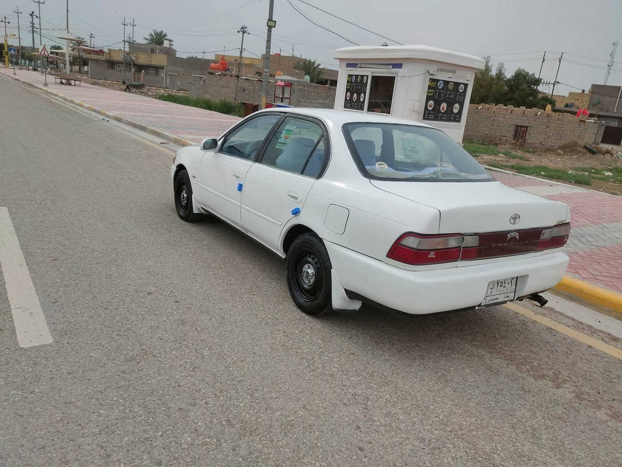 سلام عليكم رمضان كريم عالجميع 🤍
للبيع كورلا  موديل 1993
رقم بغداد بأسمي تحويل ثاني يوم سياره داخله هزه 
كير ومكينه حااويه مكفولة من التنقيص والتبخير 
 حدادية جديدة   خير من الله 
كهربائيات كلها شغالة 
تبريد ثلج 
غرفتها جديدة مدوشمة 
تخم تاير جديد 
سيارة جاهزة من كلشي ربع ما تصرف عليها 

مصبوغة  جمالية بدون حادث وخياسات 
مكان واسط كوت 

السعر 57وبيه مجال 
***********
