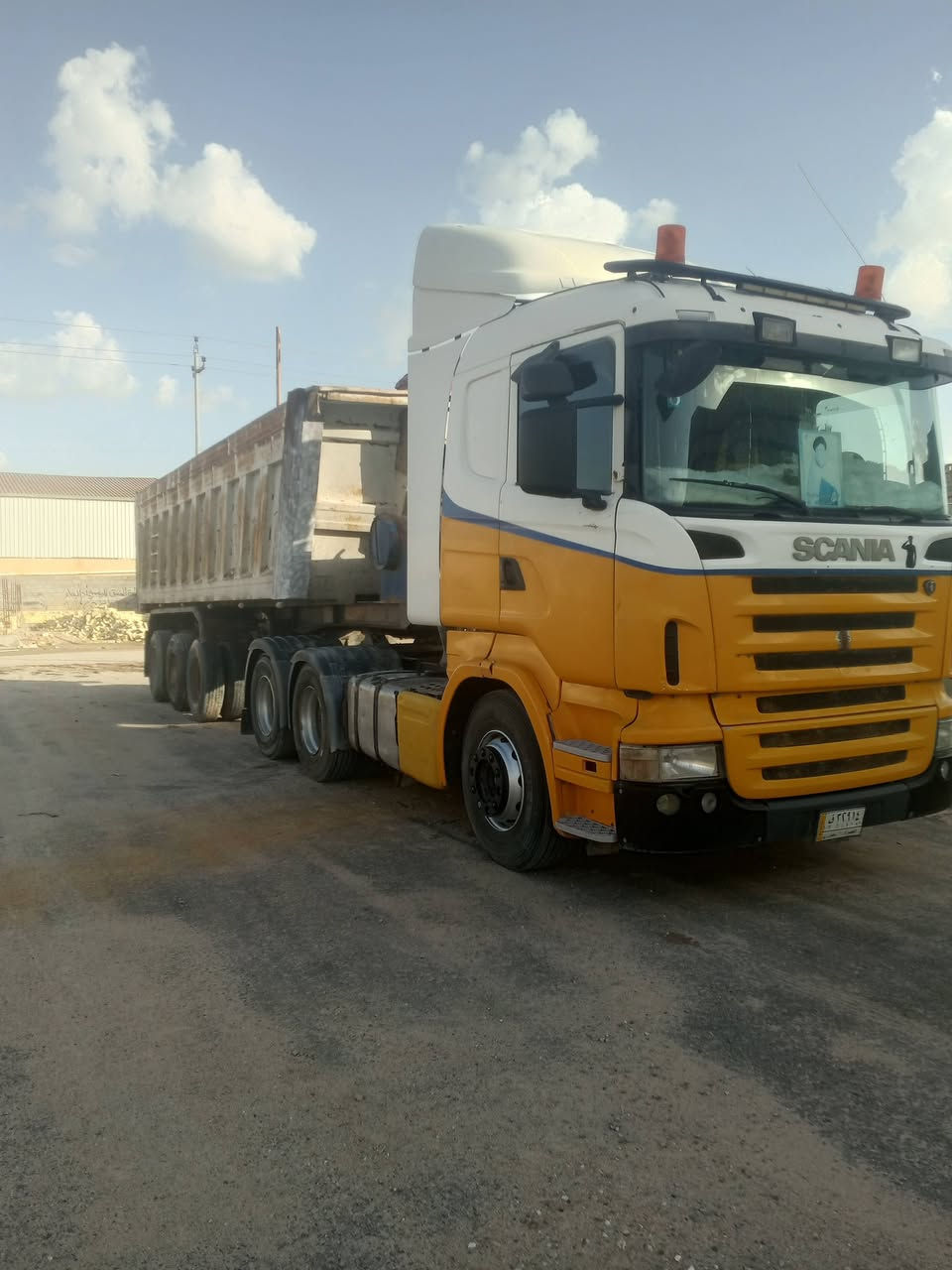 سكانيا موديل٢٠٠٧قلاب بلادي محرك انجكسن كير الف٣*٣لوحات ٣.  ***********
