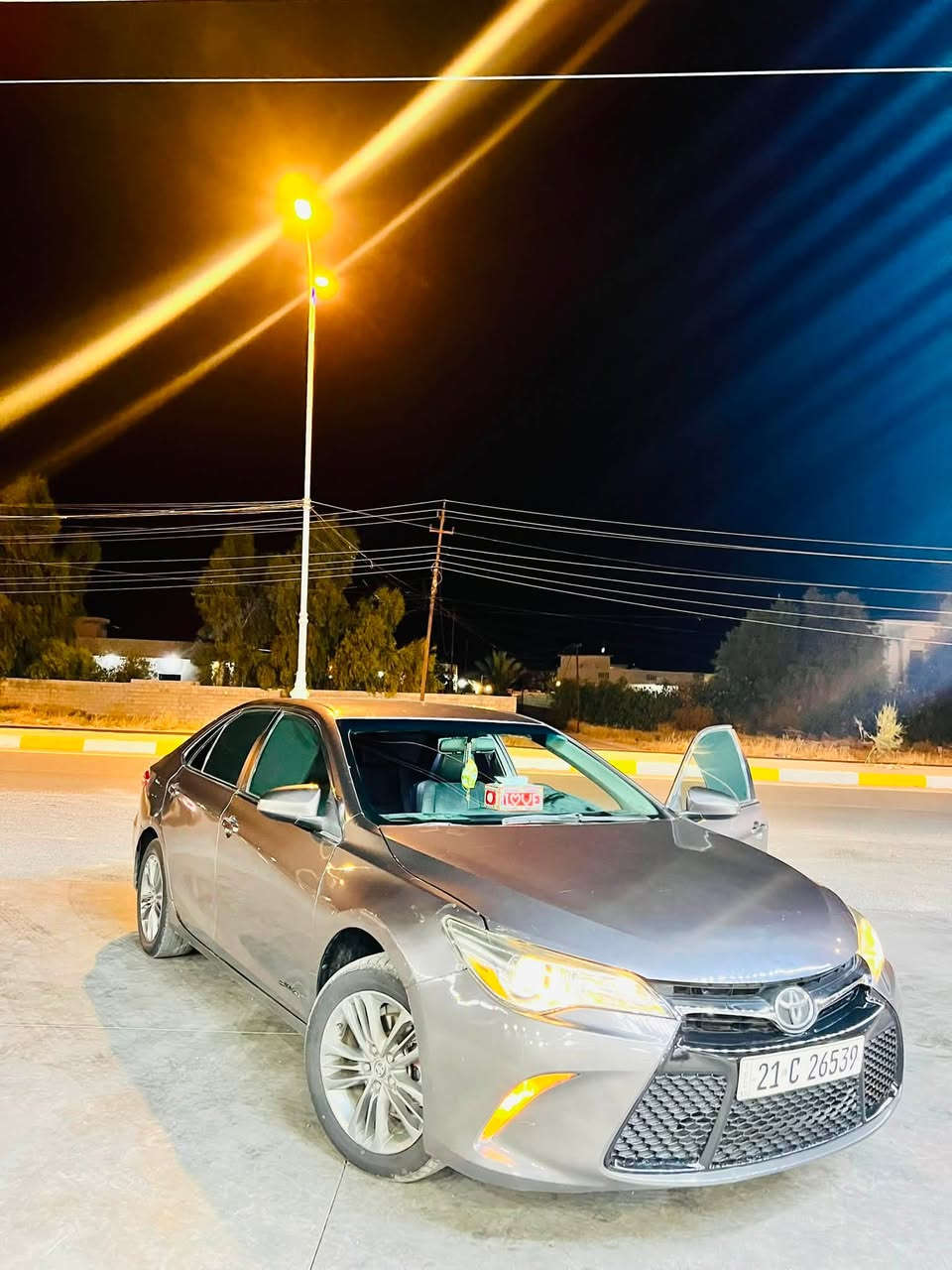 السيارة: كامري وارد امريكي
الفئة :  Se
الموديل : ٢٠١٥
اللون : نفطي
الضرر : ٣ قطع رش بامريكا
بدون دواخل 
بجم كبس 
دعاميه خلفيه كبس
كير محرك بالشرط
الداخل نظيف جداً
تخم تايرات جديده قبل يومين حطيته
صدر وحداديه كله جديد وبالشرط
السياره نظيفه ونصبتها تخبل متعوب عليها مال جناي 
السياره ماناقصها برغي تدير بانزين وتمشي حتى دهن جديد اليوم بدلته
السعر : ١٢٨ ورقه
التواصل : ***********
صلاح الدين العلم

