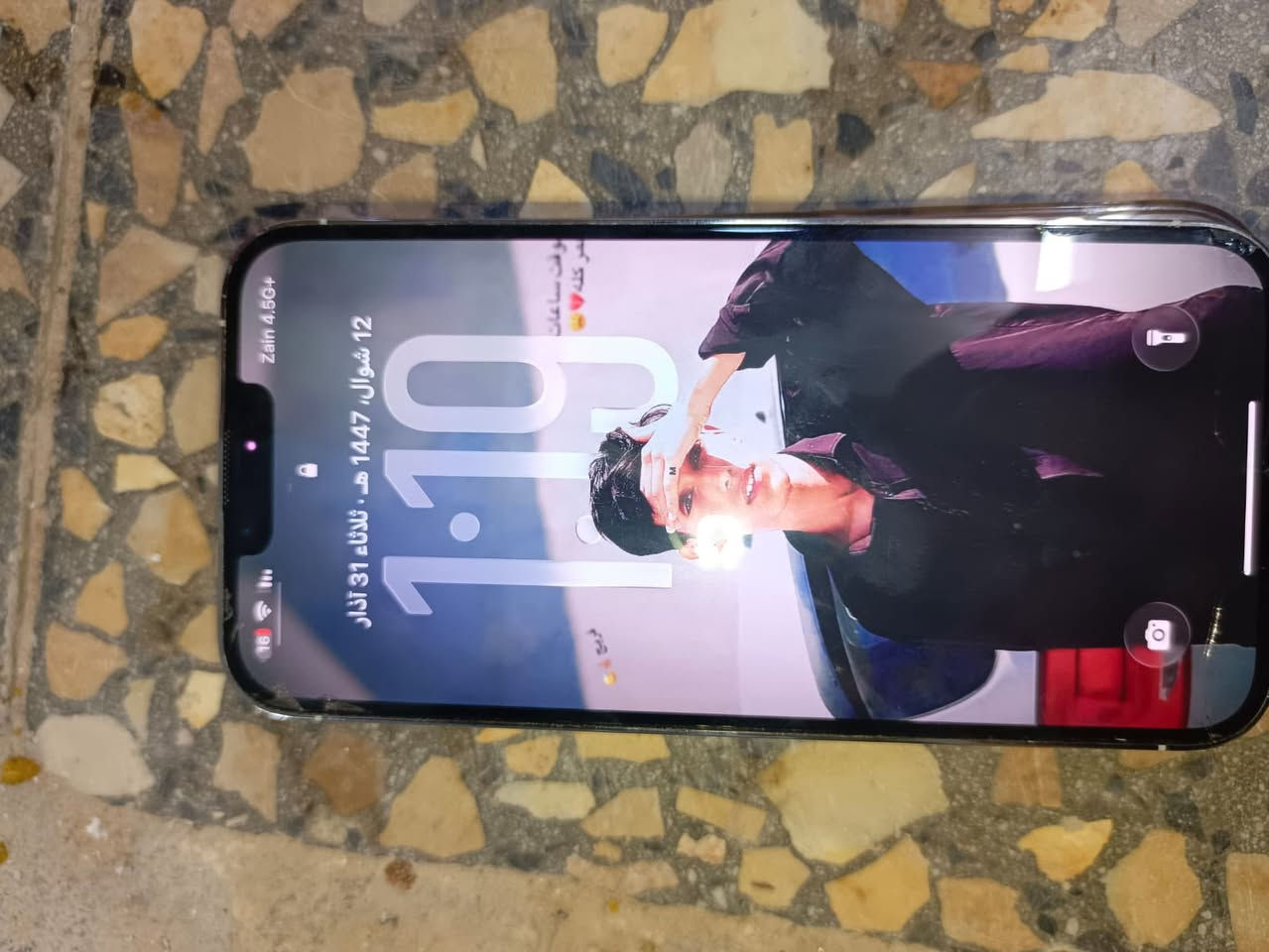 13 برو ماكس للبيع السعر خاص كلشي كبالك بطاريه 86 مكاني نجف
جهاز أمريكي


**إذا كنت صاحب هذا الإعلان وتريد حذفه لأي سبب، رجاءا أرسل رسالة إلى الدعم الفني**