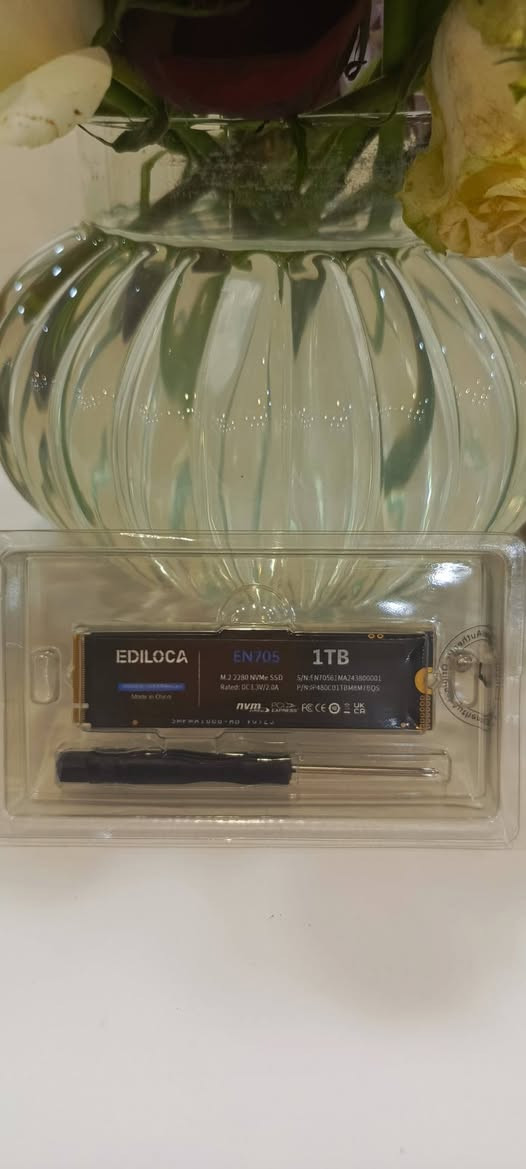 Ediloca EN705 PCIe 4.0 NVMe SSD
جديد غير مستعمل جيل رابع السعر 160


**إذا كنت صاحب هذا الإعلان وتريد حذفه لأي سبب، رجاءا أرسل رسالة إلى الدعم الفني**