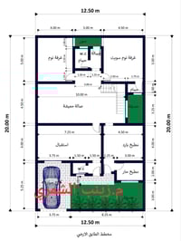 الطوبه والنخيله • ٢٥٠م • شارع ستين