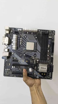 مذربورد • ASRock B450 • توصيل