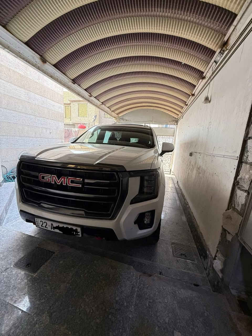 جي ام سي يوكن مديل 2023 طويله رقم اربيل خصوصي مكينه 5.3 ماشيه 42k بيع فقط بدون مراوس ضرر 2 بيبان بدله صور حادث بلمنشور السعر 460 رقم هاتف ***********
