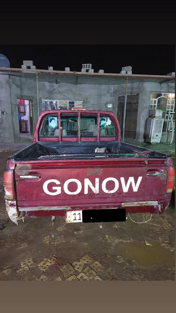 السلام عليكم
بيك اب كنو 2008 مراوس 

رقم بغداد نكليزي بسمي تحويل مباشر

كير ومحرك ثري واي 

الكشر مثل ما واضح بالصوره 

يحتاج الها ترتيب كهربائيات 

العنوان بغداد منطقة الكرغولية 

التواصل على هذا الرقم ***********
