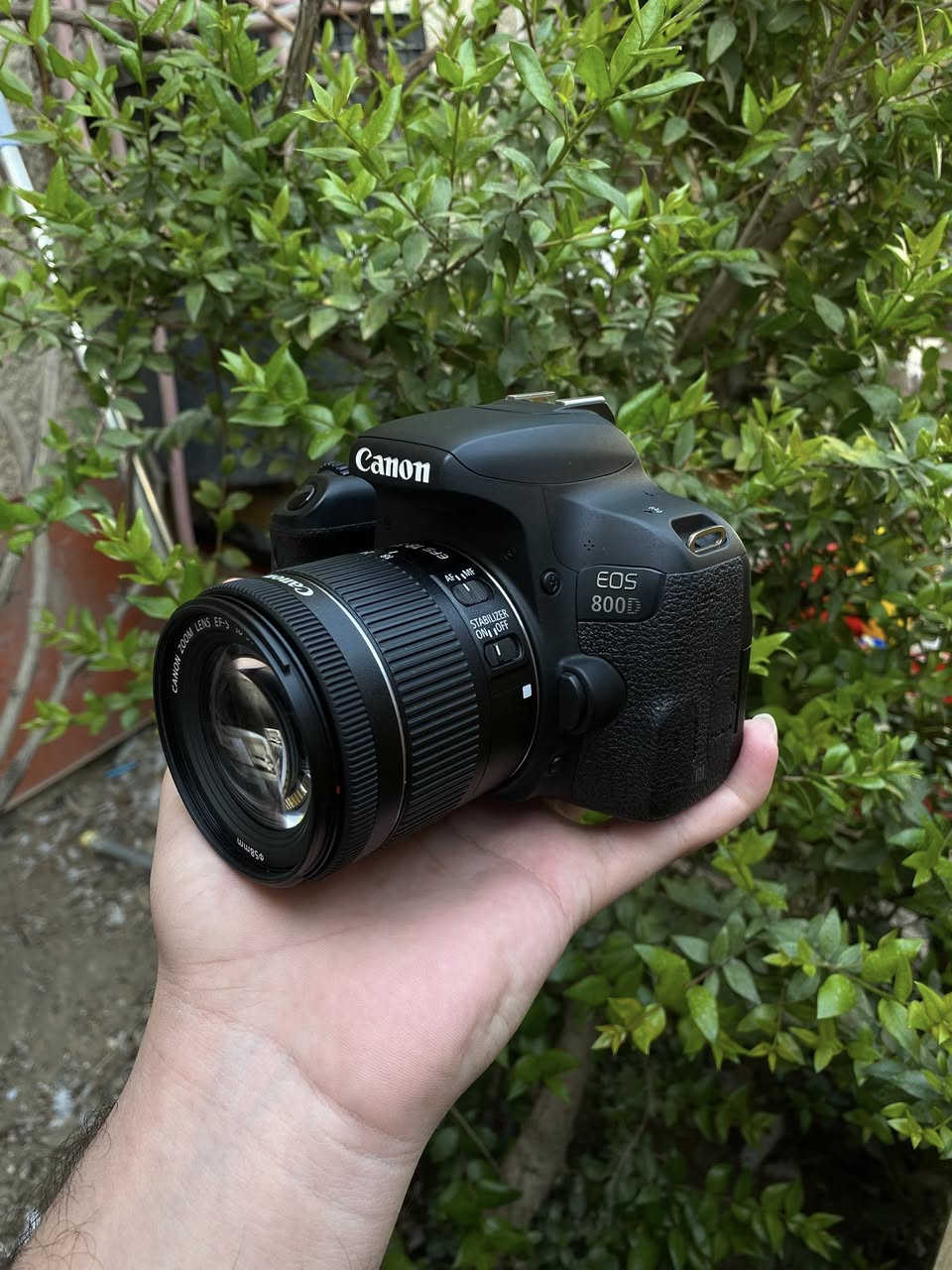 للبيع كامرا كانون 800D الحديثة شاشة لمس قلاب واي فاي +بلوتوث نضافه 100% كارتونه
دقه وسلاسه وسرعه✨
ملحقات 
عدسة 18-55 استبلايزر مانع اهتزاز الحديثه
شاحنة 
بطاريه 
حزام 
كارتونه
السعر 600 الف وبي مجال 
مكان بغداد البنوك 
لايوجد توصيل


**إذا كنت صاحب هذا الإعلان وتريد حذفه لأي سبب، رجاءا أرسل رسالة إلى الدعم الفني**