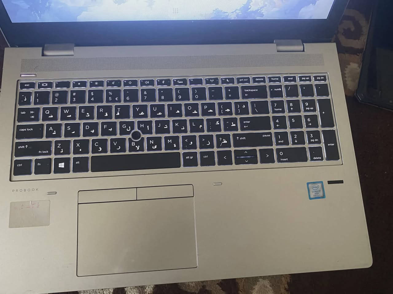 لابتوب hp-probook مواصفاته
تخزين 512 ssd
معالج corei7 جيل الثامن
رامات 16gb 
شاشة 14 
السعر 400 وبيهه مجال
للاتصال على الرقم: 0772686361


**إذا كنت صاحب هذا الإعلان وتريد حذفه لأي سبب، رجاءا أرسل رسالة إلى الدعم الفني**