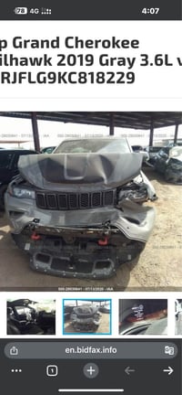 جيب 2019تراك هولك فول السياره 1/1 رارات امامي وخلفي توقف ذاتي  كشنات ا...