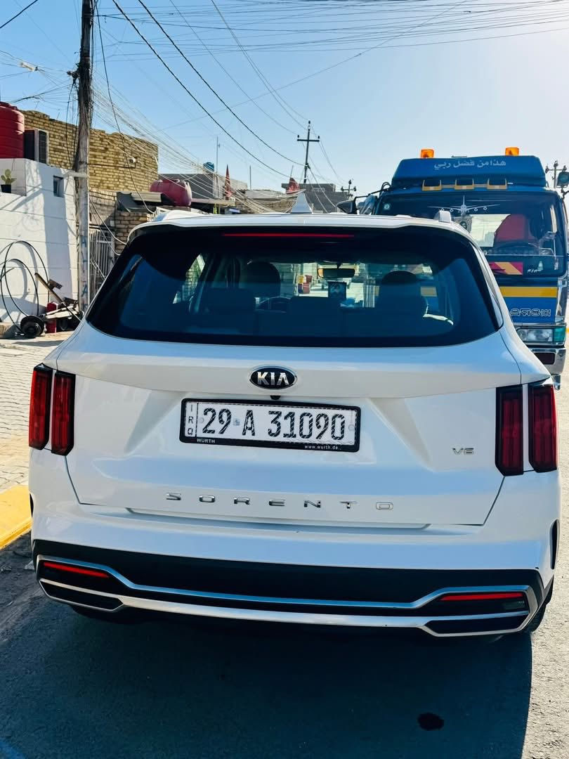 السلام وعليكم

سورنتو 2021

رقم واسط بأسمي تحويل مباشر 

السياره ماشيه 80الف

مكان سياره واسط قضاء الحي 

السعر /// 270

اللاتصال ***********
المواصفات
بصمه + بصمه ابواب
تشغيل عن بعد
6 سلندر
7 راكب
شفتات مقود 
جنطه كهرباء 
كشنات كهرباء 
مري شفط 
كامره خلفيه دواره 
حساس امامي وخلفي 
شاشه
تبريد بيانو  
اوتو هولد
مود رايف
برد خلفيه
3 قطع تبريد 
اشاير بالمري
