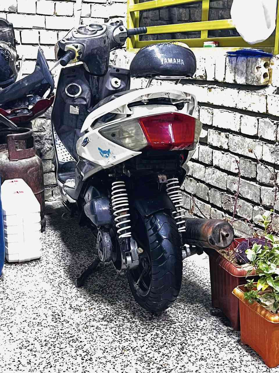 سكنس فحل كوري الدراجه نضيفه مكينتها ما مفتوحه بيها كلجات امامي خلفي رياضي الدراجه كامله اي نقص ما بيها مكان بغداد الشعب السعر 550 وبيها مجال ***********
