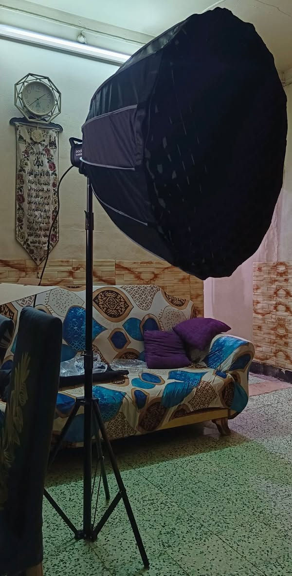 مايك RODE WIRELESS GO II
اضائة QODOX SL60IID  
موسع انارة PARABOLIC 90C
ستاند TRIOPO DJ280 LIGHT STAND
خلفية GREEN SCREEN
ستاند GREEN SCREEN

السعر 500 الف قفل
الهاتف ***********
المكان بغداد الشعب
