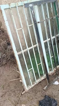 ٤ بيبان • حديد ثقيل • شباك ٢م