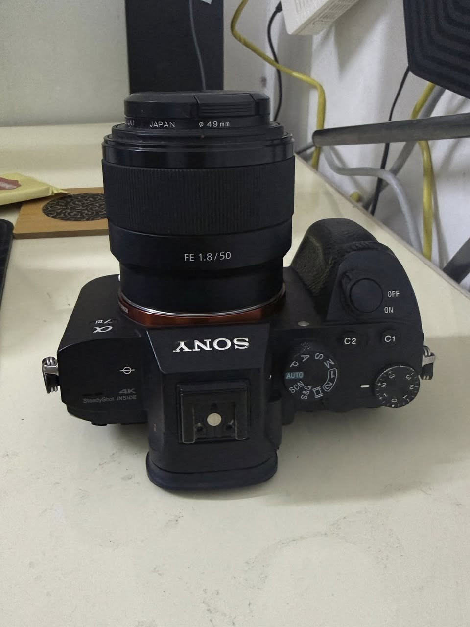 للبيع حبشكلات
A7III
FE 1.8 50mm
Monitor 
الكاميرا والعدسة والمونتير سوا
1,600,000

عندي ستاندات و اضائات كذالك
ستاندات كروما  بدون الكروما
2ستاندات مع البوري العدل
وعندي ستاند C ثقيل
اللي يريد لستاندات يراسلني خاص
***********
بغداد كرادة..
