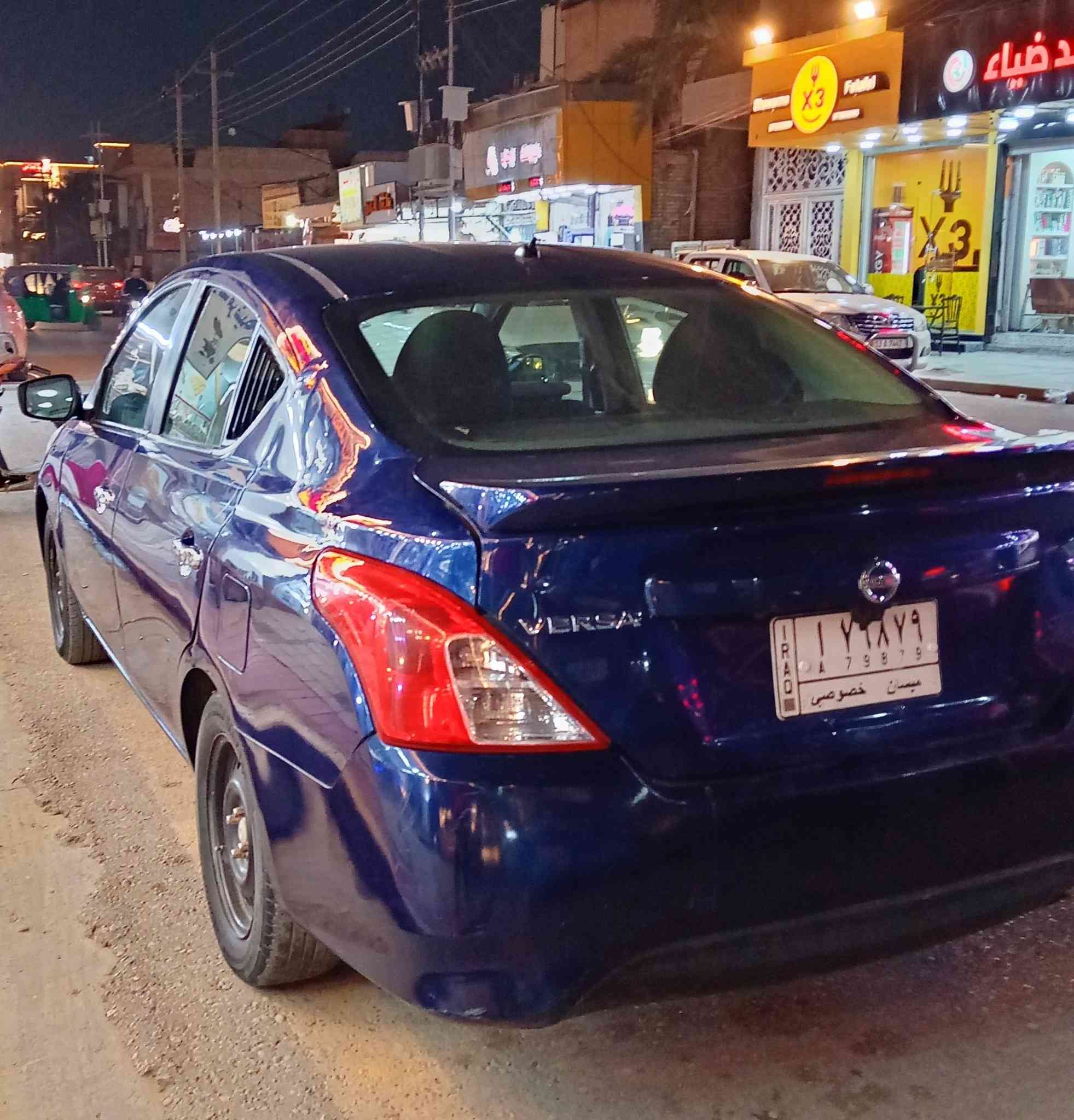 نيسان فيرسا موديل 2018
محرك 1.6 مواصفات sv  معروفه كير وحداديه وتبريد ع وضع الشركة كله جديد سيارة جاهزا ع اخر السعر 93 وبيه مجال  مكان السيارة ميسان العمارة مركز
الاستفسار الاتصال ع الرقم ***********
