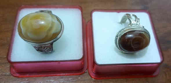 فضة 925 سليماني رجالي سعر القطعة  30 الف . بغداد الرصافة ( *********** )
