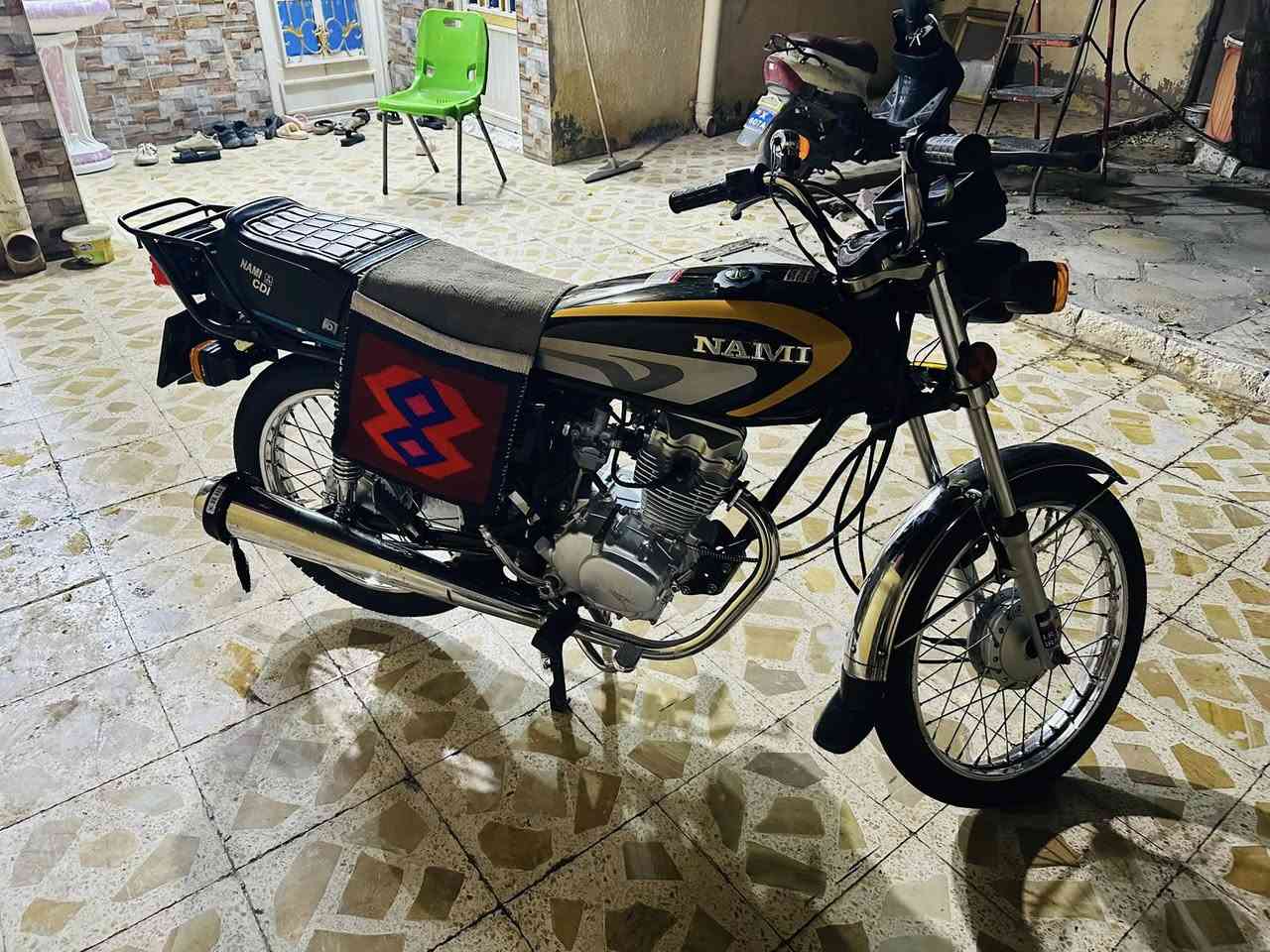 السلام عليكم
دراجه ايراني موديل 2023الدراجه نضيفه
اوراق ضايعه يعني بدون
السعر 900وبيها مجال 
للتواصل ***********
