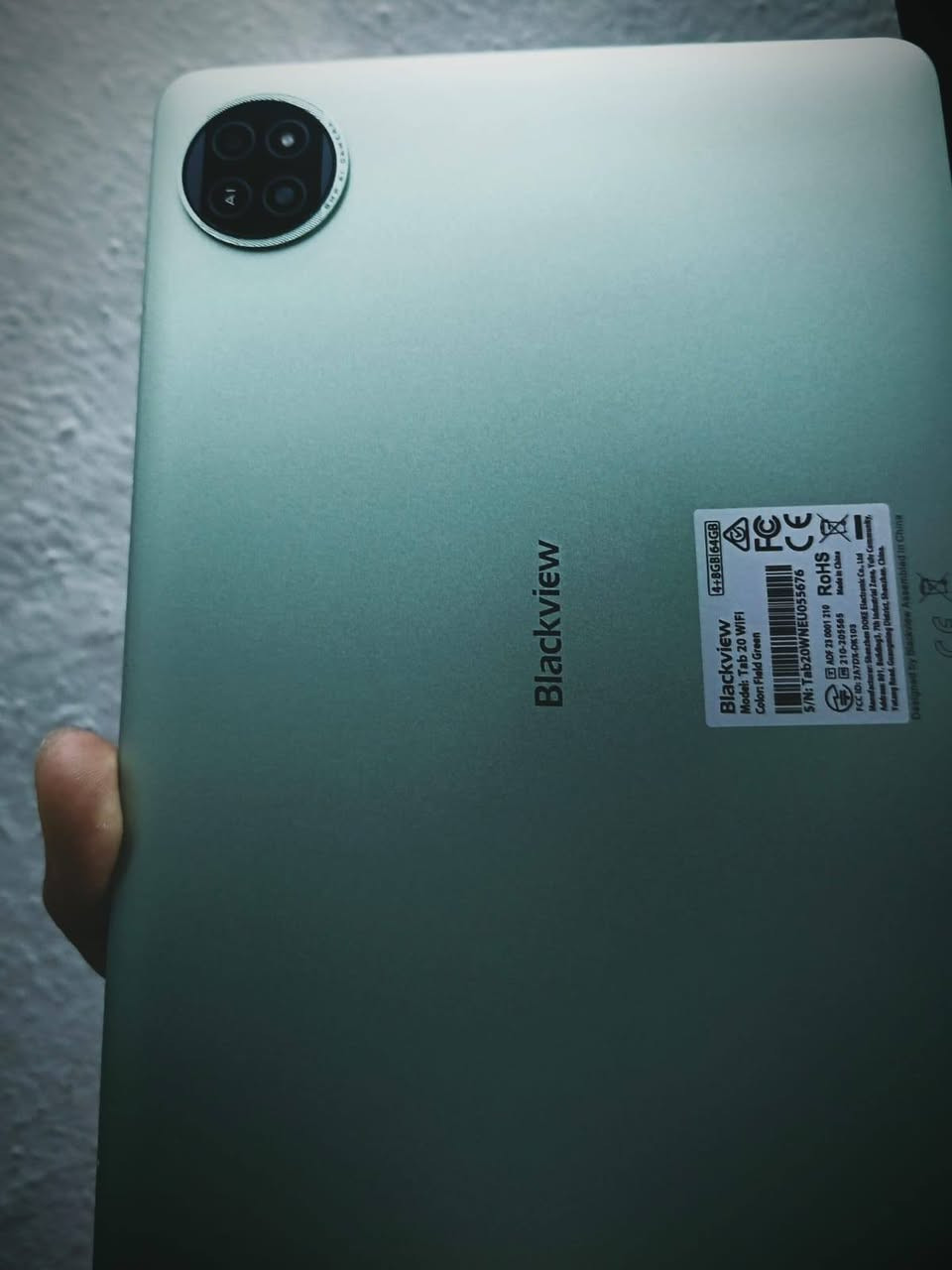 📱 للبيع Blackview Tab 20 WiFi
مستعمل أسبوع واحد بس، ونظيف كلش ✨
شبه جديد وحالته ممتازة، بدون أي ملاحظة
استخدام خفيف جدًا وما بيه أي مشكلة
مناسب للدراسة، اليوتيوب، التصفح والاستخدام اليومي 👌
البطارية زينة والجهاز شغّال فول
سعره 170 الف


**إذا كنت صاحب هذا الإعلان وتريد حذفه لأي سبب، رجاءا أرسل رسالة إلى الدعم الفني**