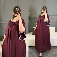 دشداشة نسائية • زبدة تركي • فري سايز