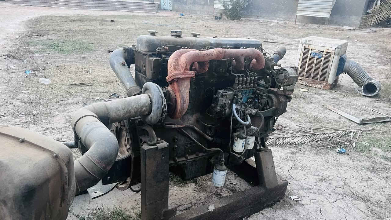 سلام عليكم محرك اسكانيا 6 استندر  للبيع شغال بيه بخار البم توني مجفته شغال المحرك السعر 12 المكان محافظه المثنى 

***********
