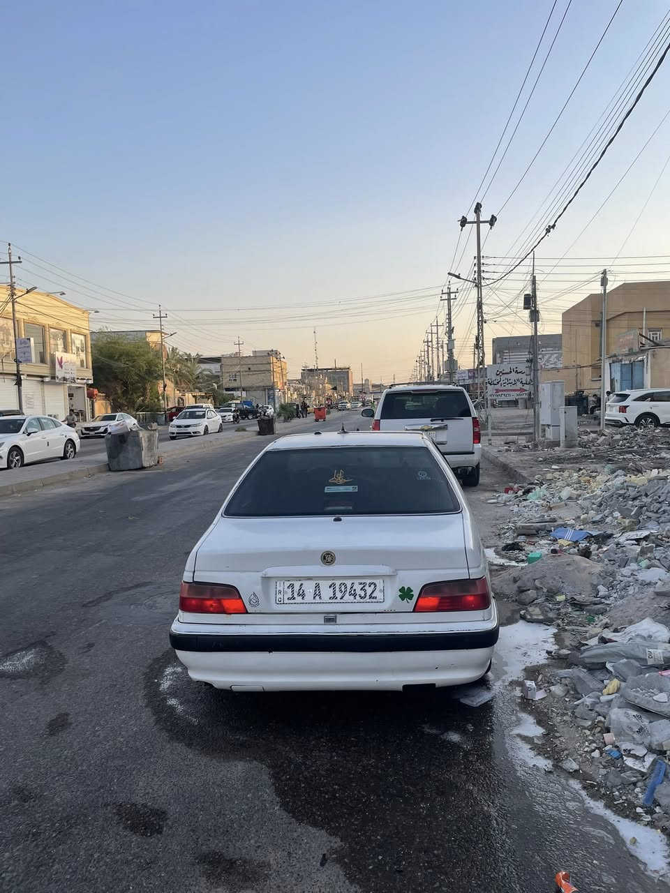 سلام عليكم بيجو بارص مديل 11سياره جاهزه مكينه وكير جددتبريد ثلج حداديه تخم تاير خط ابيضّ رقم جديد نكليزي سياره كفاله من ضربه بيه بدايه اخياس بل داير ***********هاذ رقمي وشراي يتصل سعر 38 مكان بصره امن الداخلي
