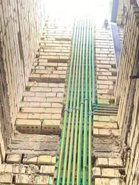 تأسيس ماء ومجاري • قضاء العزيزية