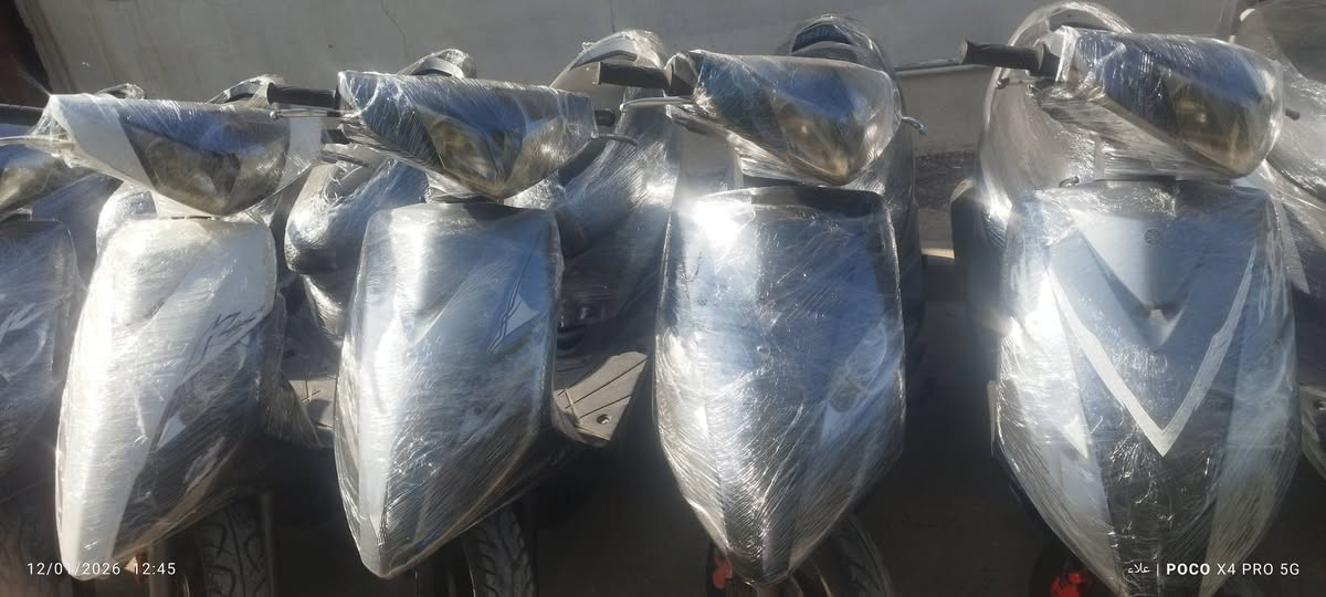 سلام عليكم تم وصول دراجات رمبه رمبه حاويه سرعتهن ١٤٠ ثعالب وكامكو اسعارهن ٨٥٠ كامله اي نقص مابيه مكاني بغداد الغزاليه *********** اسعار ثابته وبدون عمله رجان
