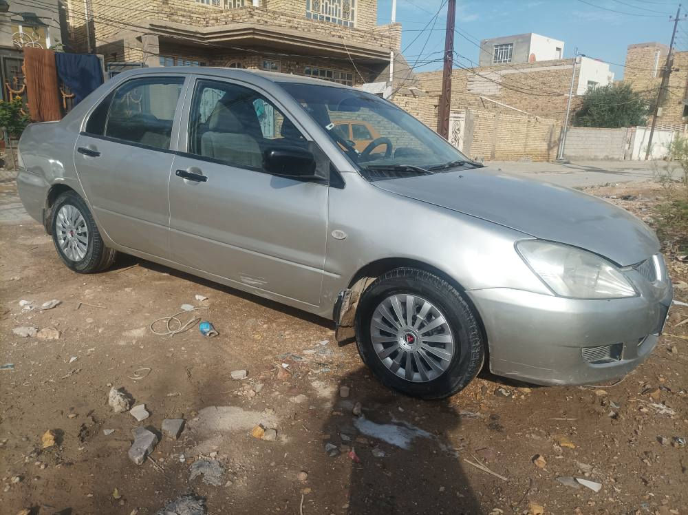 لانسر  ٢٠٠٦
محرك ١٥٠٠
  رقم بابل انكليزي
هزة جديده  تحويل مباشر 
مكينه وكير كفالة 
تخم تاير وحداديه وكهربائيات كلها جاهزة 
السياره مصبوغه عام 
مكفولة من الضربة القوية 
سعرها ٦٢  وبيها  مجال 
مكانها بالديوانية
  *********** ديوانية, القادسية
