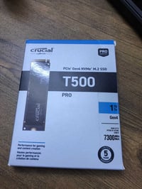 SSD ١ تيرابايت • جيل ٥ • نظافة ٩٩٪