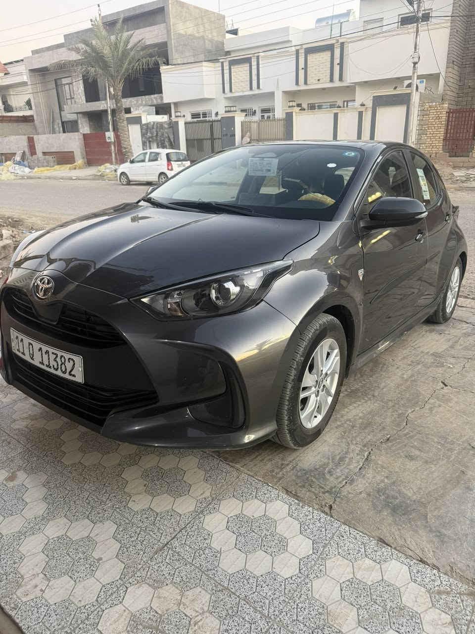 السلام عليكم يارس موديل ٢٠٢٥ هايبرد  ضررها فقط دعاميه بدون دواخل مواصفات بصمه شاشه كامره اوتو هولد ٣ انطمة قيادة ويل كب السياره ماشيه ١١ الف مكان السياره سامراء 
السعر ب127$
رقم الهاتف ***********
