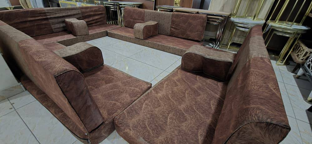 😍مد عربي 😍  
😎للبيوت الانيقة😎
يتألف من اربع اسفنجات _ضغط واربع مساند _ واربع ضهريات 👌
❤️ سوبر ١٢ ضغط ع اول مليونين و٢٠٠الف❤️
 😍سفنج سوبر تاني
طول الاسفنجة 180 عرض 62
وجه سحاب( شانيل  دبل مشرط مع كفالة حقيقية)


**إذا كنت صاحب هذا الإعلان وتريد حذفه لأي سبب، رجاءا أرسل رسالة إلى الدعم الفني**