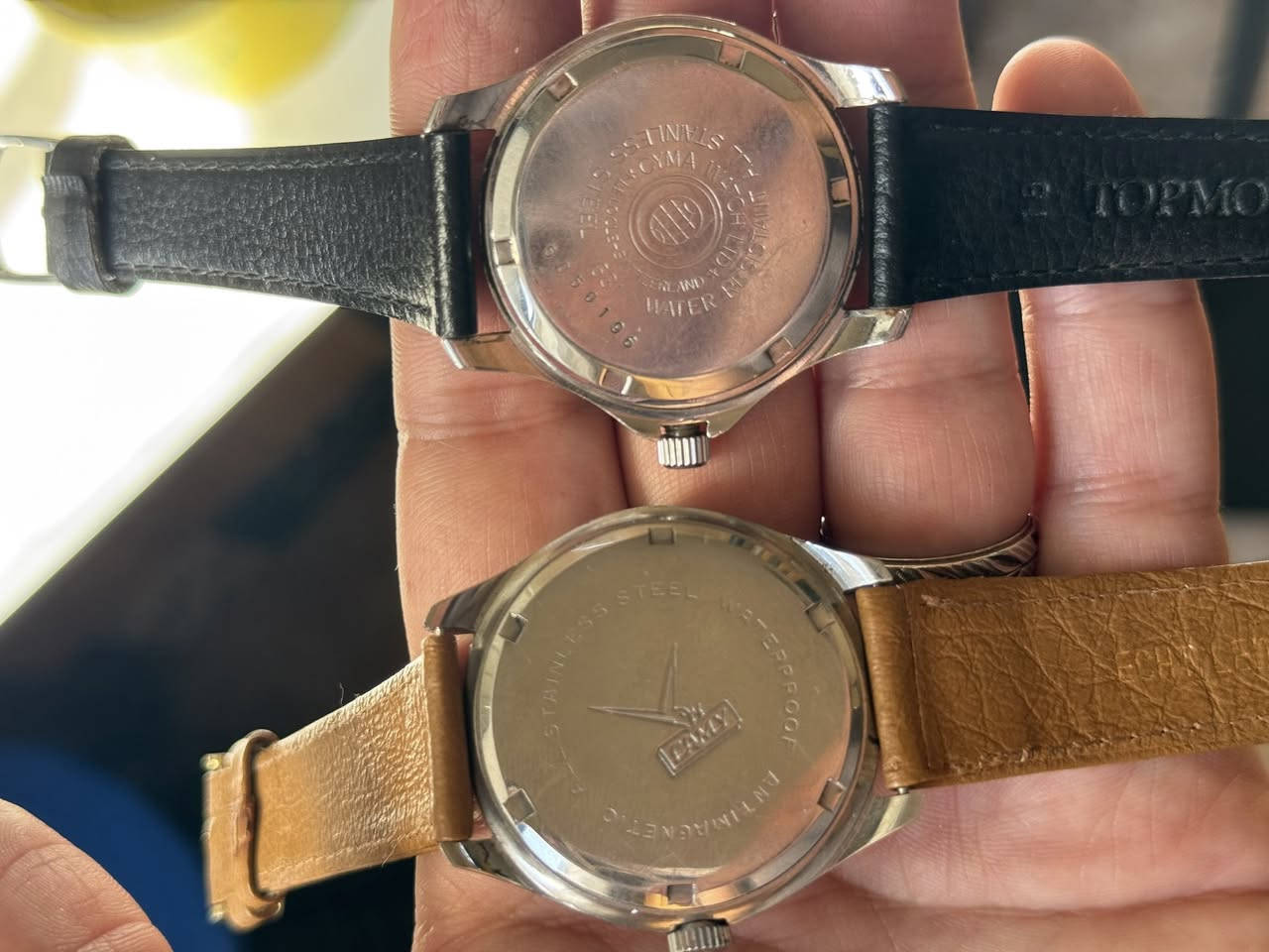 ساعتين سويسريات اصلي فنتج
سيما وكامي

اقطارهن 38

سيما كوارتز بطاريه

وكامي نصب

سير وبك مستبدل 

قطع تحف من سويسرا

سعرهن 160 الف


**إذا كنت صاحب هذا الإعلان وتريد حذفه لأي سبب، رجاءا أرسل رسالة إلى الدعم الفني**